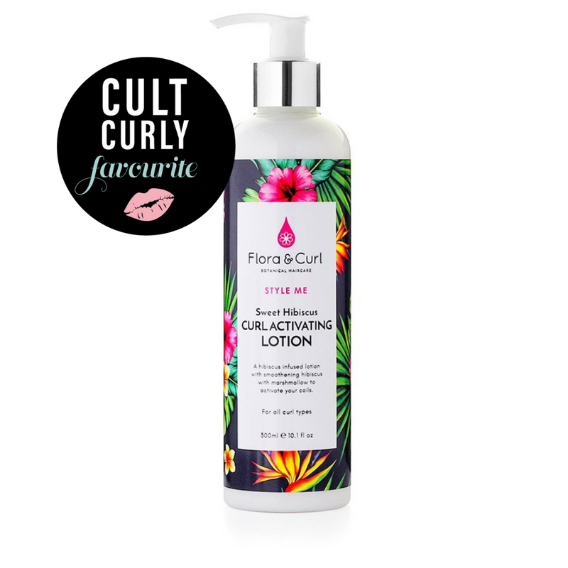 Flora & Curl Sweet Hibiscus Curl Activating Lotion 300ml / 10oz