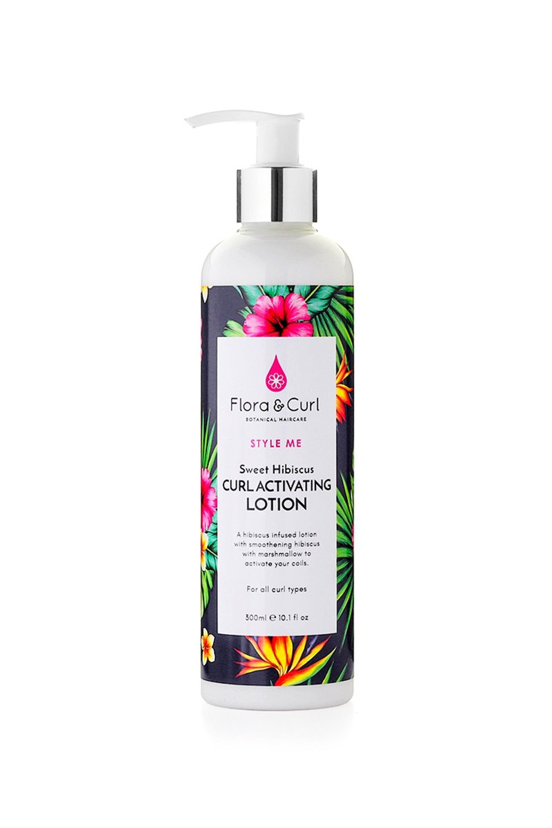 Flora & Curl Sweet Hibiscus Curl Activating Lotion 300ml / 10oz